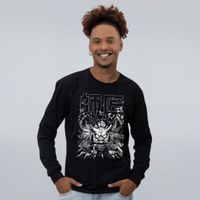 MANGA LONGA PRETA - MESTRE NINJA FRENTE