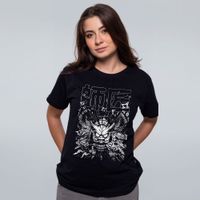 CAMISETA PRETA - MESTRE NINJA FRENTE