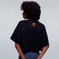 CROPPED OVERSIZED PRETO - PUNIÇÃO