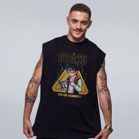 REGATA OVERSIZED PRETA - OTAKU TEM QUE ACABAR
