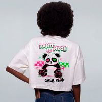 CROPPED OVERSIZED OFF WHITE - NAT CLUB