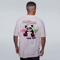 CAMISETA OVERSIZED OFF WHITE - NAT CLUB