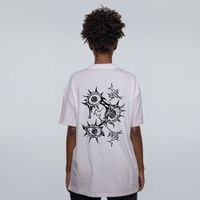 CAMISETA OVERSIZED OFF WHITE - QUEBRADO