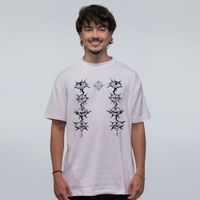 CAMISETA OVERSIZED OFF WHITE - QUEBRADO