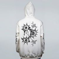 MOLETOM OFF WHITE COM PESPONTO PRETA - QUEBRADO