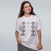 CAMISETA OFF WHITE - QUEBRADO