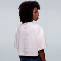 CROPPED OVERSIZED OFF WHITE - EU SOU O WILL