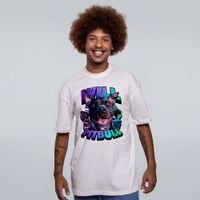 CAMISETA OVERSIZED OFF WHITE - EU SOU O WILL