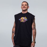 REGATA OVERSIZED PRETA - FLORES E MAMONAS