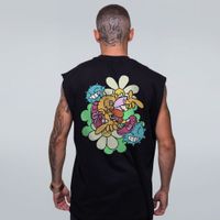 REGATA OVERSIZED PRETA - FLORES E MAMONAS