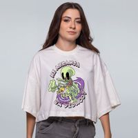 CROPPED OVERSIZED OFF WHITE - ME ARRANJA UM PEDAÇO