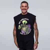 REGATA OVERSIZED PRETA - ME ARRANJA UM PEDAÇO