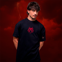 CAMISETA OVERSIZED PRETA - WARLOCK
