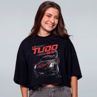 CROPPED OVERSIZED PRETO - 350Z
