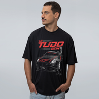 CAMISETA OVERSIZED PRETA - 350Z