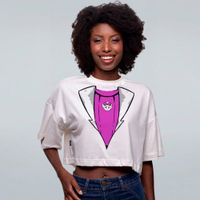 CROPPED OVERSIZED OFF WHITE - JALECO PEDRUX