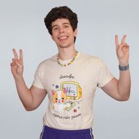 CAMISETA OFF WHITE - DESCULPE AGORA NÃO POSSO
