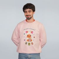 MOLETOM BÁSICO ROSA - INTUIÇÃO OU TRAUMA