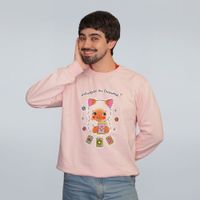 MOLETOM BÁSICO ROSA - INTUIÇÃO OU TRAUMA