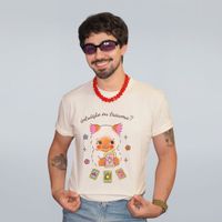 CAMISETA OFF WHITE - INTUIÇÃO OU TRAUMA