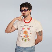CAMISETA OFF WHITE - INTUIÇÃO OU TRAUMA