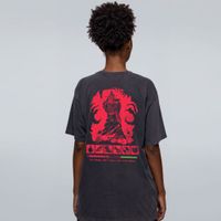 CAMISETA OVERSIZED ESTONADA - OUT OF MANA