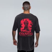 CAMISETA OVERSIZED ESTONADA - OUT OF MANA