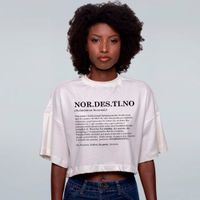 CROPPED OVERSIZED OFF WHITE - NORDESTINO