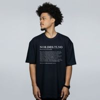 CAMISETA OVERSIZED PRETA - NORDESTINO