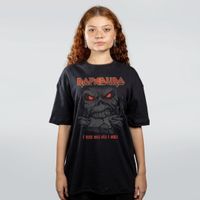 CAMISETA OVERSIZED PRETA - RAPADURA
