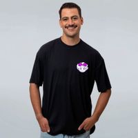 CAMISETA OVERSIZED PRETA - PEDRUX ANIME