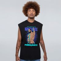 REGATA OVERSIZED PRETA - PUNIÇÃO