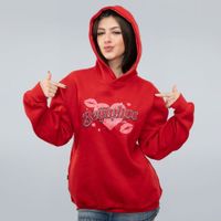 MOLETOM VERMELHO - BEIJINHOS
