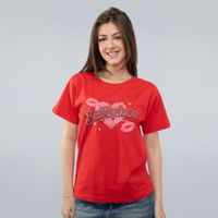 CAMISETA VERMELHA - BEIJINHOS