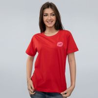 CAMISETA VERMELHA - LIP GLOSS
