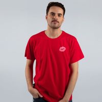 CAMISETA VERMELHA - LIP GLOSS