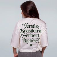 CROPPED OVERSIZED OFF WHITE - VERSÃO BRASILEIRA