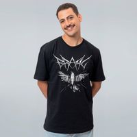 CAMISETA PRETA - CANARINHO SINISTRO