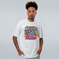 CAMISETA OVERSIZED OFF WHITE - ALQUIMISTA HEHE FRENTE