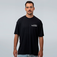 CAMISETA OVERSIZED PRETA - OPALA DANUBIO