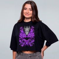 CROPPED OVERSIZED PRETO - DRAKI