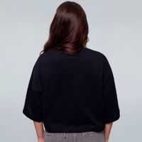 CROPPED OVERSIZED PRETO - FALLEN