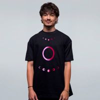 CAMISETA OVERSIZED PRETA - LOHI-VE