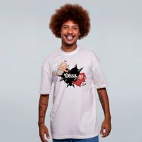 CAMISETA OVERSIZED OFF WHITE - SPYKE HEART