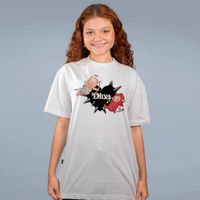 CAMISETA OVERSIZED OFF WHITE - SPYKE HEART
