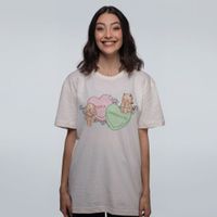 CAMISETA OFF WHITE - TWO HEARTS