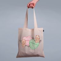 ECOBAG PALHA - TWO HEARTS