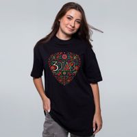 CAMISETA OVERSIZED PRETA - 3DIAS