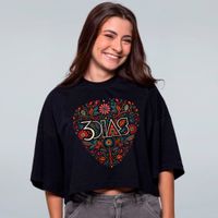 CROPPED OVERSIZED PRETO - 3DIAS