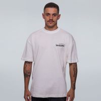 CAMISETA OVERSIZED OFF WHITE - CAMARO VERMELHO